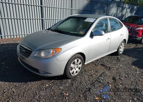 2007 Hyundai Elantra Gls/Se/Limited from USA, damaged, VIN KMHDU46D67U83729